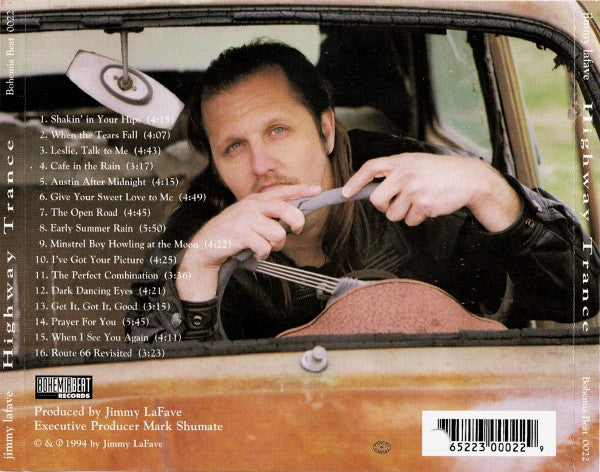 Jimmy LaFave - Highway Trance (CD Tweedehands)