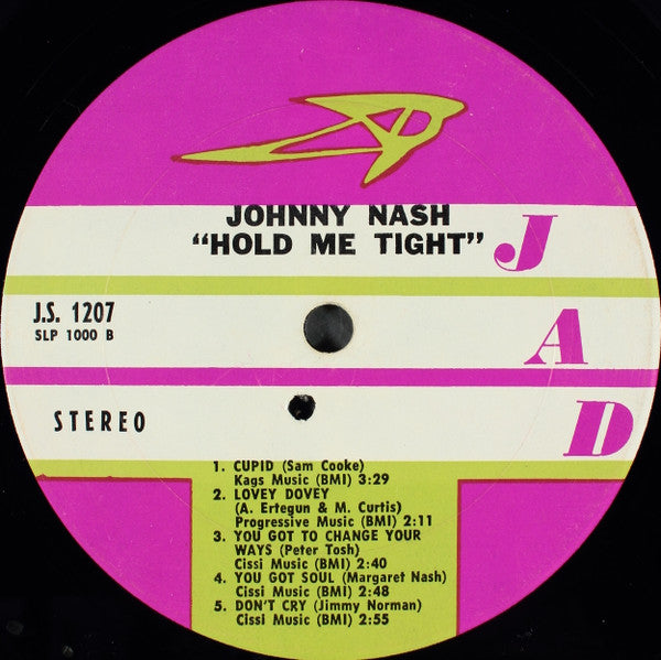 Johnny Nash - Hold Me Tight (LP Tweedehands)