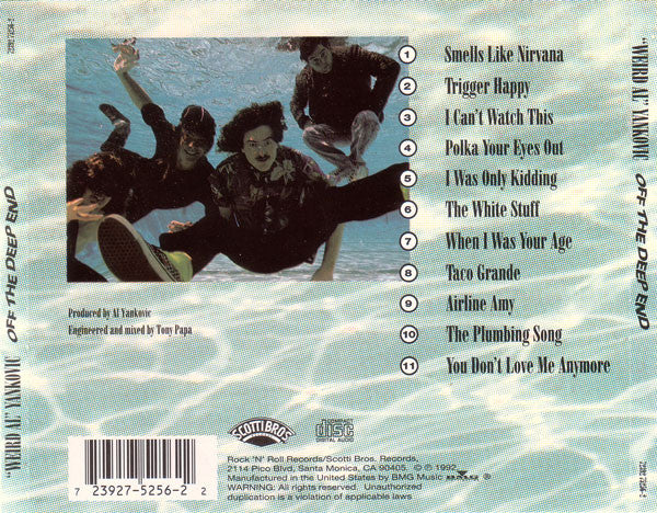 "Weird Al" Yankovic - Off The Deep End (CD)