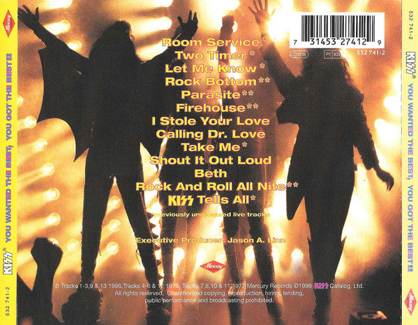 Kiss - You Wanted The Best, You Got The Best!! (CD