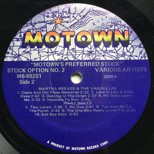 Various - Motown's Preferred Stock - Stock Option No. 2 (LP Tweedehands)