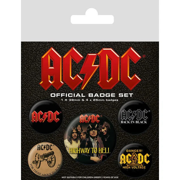 AC/DC - Badge Pack - Discords.nl