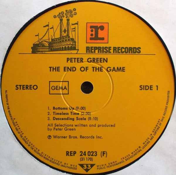 Peter Green - The End Of The Game (LP Tweedehands)