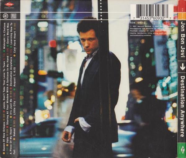 Jon Bon Jovi - Destination Anywhere (CD Tweedehands)