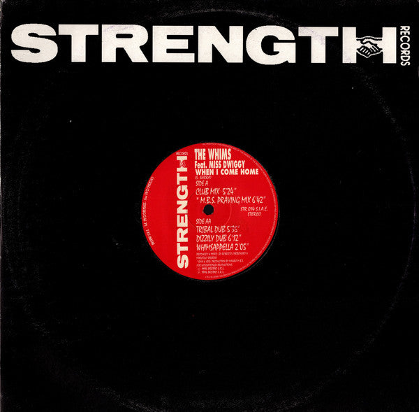 Whims, The Feat. Miss Dwiggy - When I Come Home (12" Tweedehands) - Discords.nl