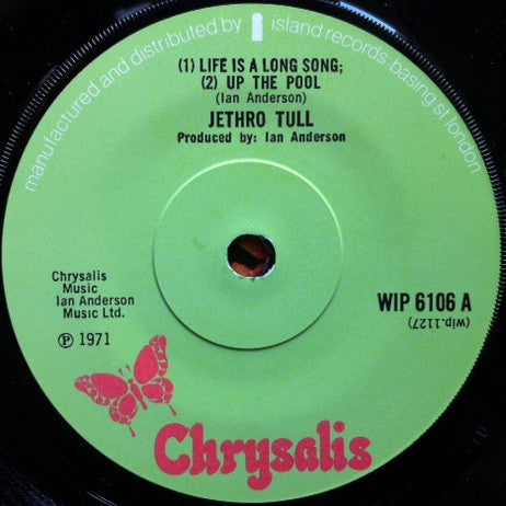 Jethro Tull - Life Is A Long Song (7-inch Tweedehands) - Discords.nl