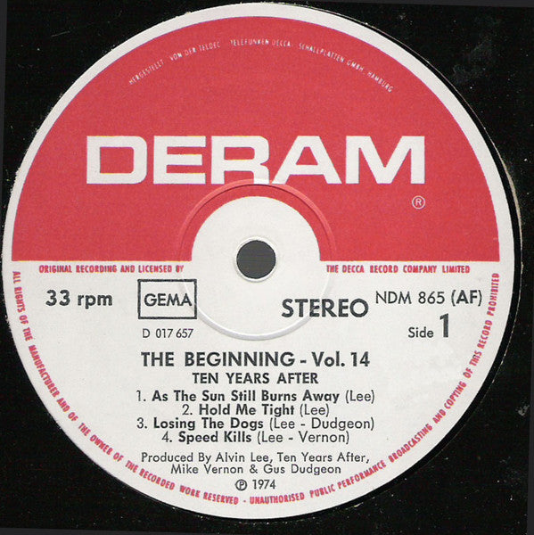 Ten Years After - The Beginning Vol. 14 (LP Tweedehands)