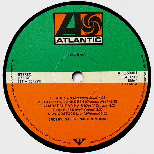 Crosby, Stills, Nash & Young - Déjà Vu (LP Tweedehands)