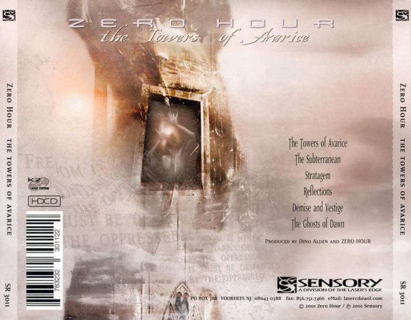 Zero Hour (3) - The Towers Of Avarice (CD Tweedehands)