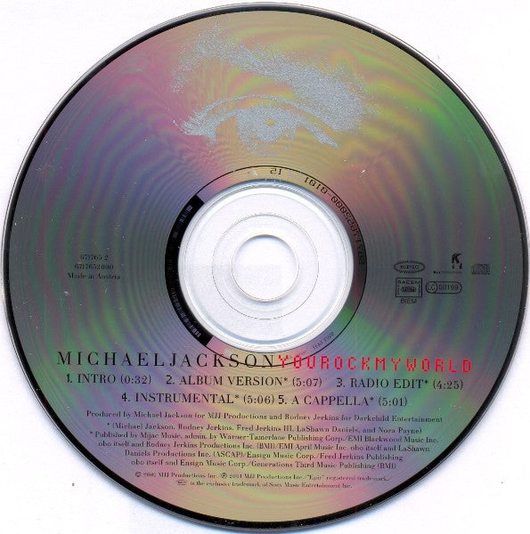Michael Jackson - You Rock My World (CD Tweedehands) - Discords.nl