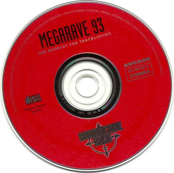 Various - Megarave 93 - 20 Tracks From The Radioactive Zone (CD)