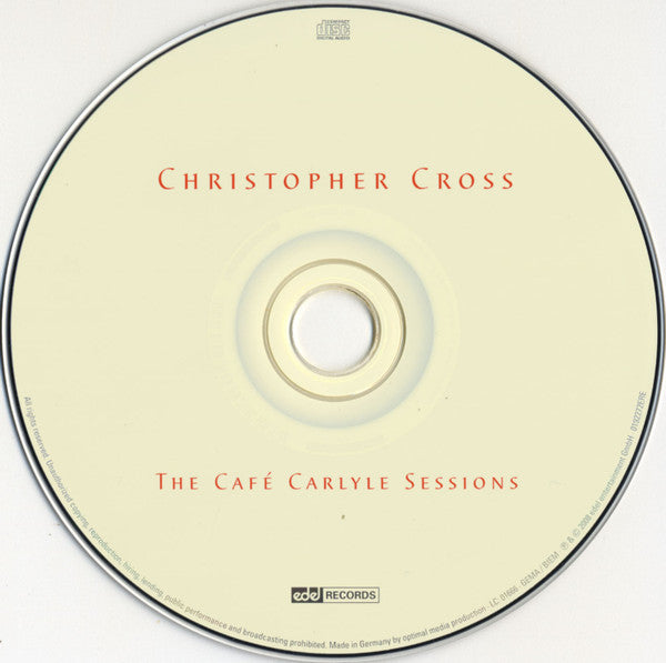 Christopher Cross - The Cafe Carlyle Sessions (CD