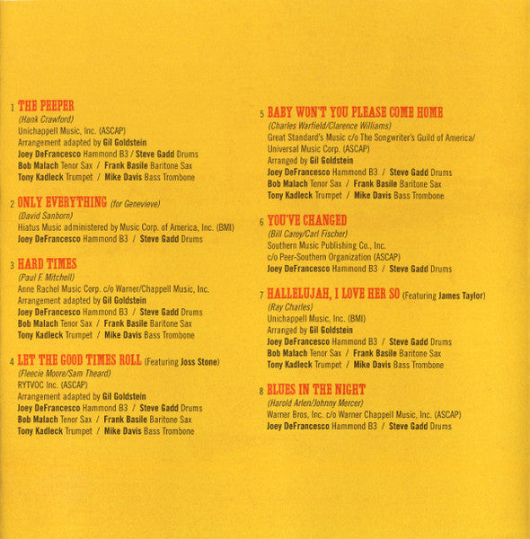 David Sanborn - Only Everything (CD Tweedehands)