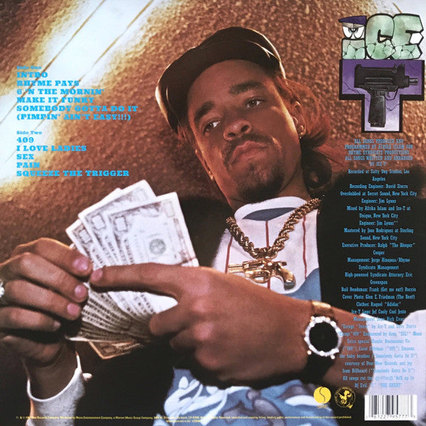 Ice-T - Rhyme Pays (LP)