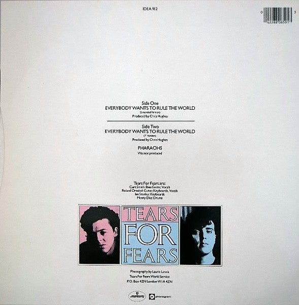 Tears For Fears - Everybody Wants To Rule The World (Extended Version) (LP Tweedehands)