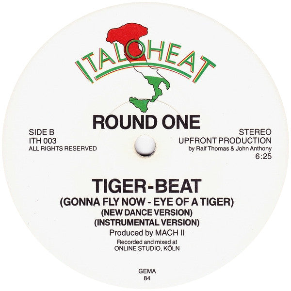 Round One - Theme From Rocky (Disco Mix) (12" Tweedehands) - Discords.nl