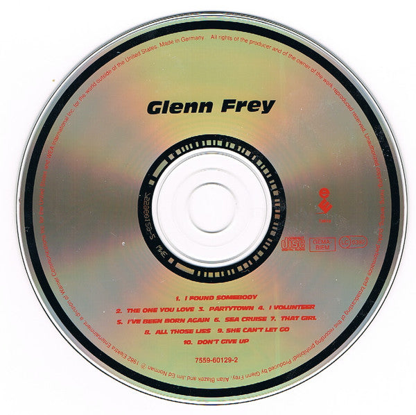 Glenn Frey - No Fun Aloud (CD Tweedehands)