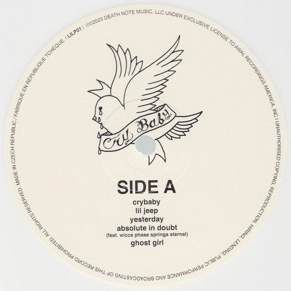 Lil Peep - Crybaby (White Vinyl LP) - Discords.nl