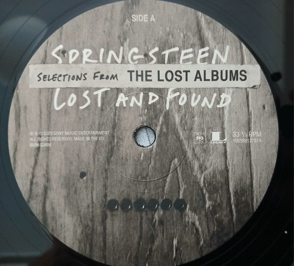 Bruce Springsteen - Lost And Found: Selections From The Lost Albums (LP) - Discords.nl