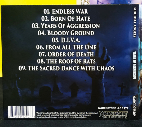 Suicidal Angels - Years Of Aggression (CD)