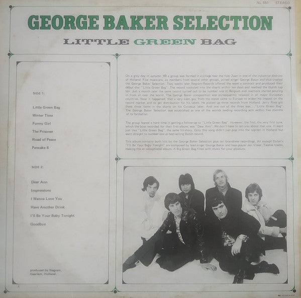 George Baker Selection - Little Green Bag (LP Tweedehands)