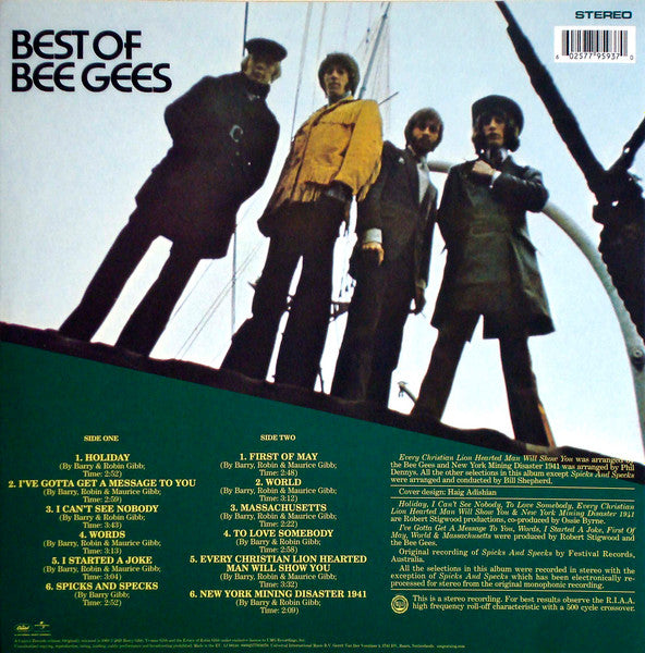 Bee Gees - Best Of Bee Gees (LP) - Discords.nl