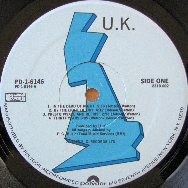 UK (3) - U.K. (LP Tweedehands)