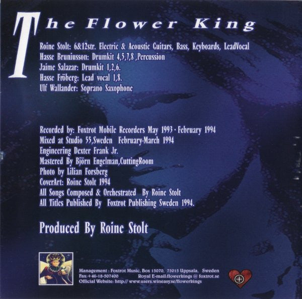 Roine Stolt - The Flower King (CD)