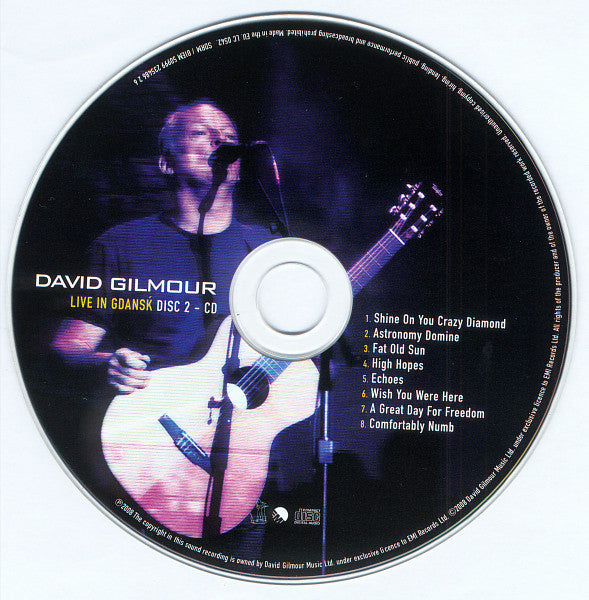 David Gilmour - Live In Gdańsk (CD)