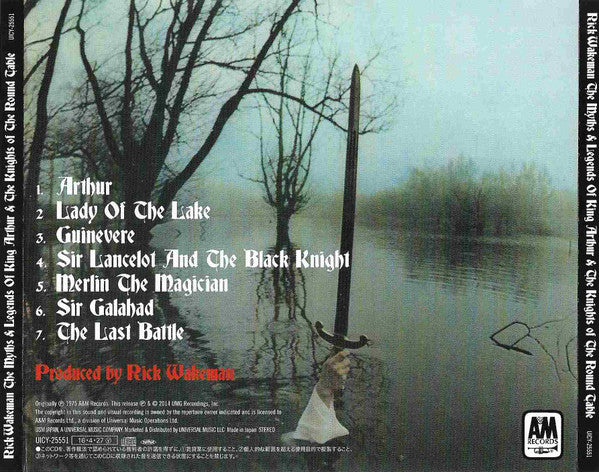 Rick Wakeman - The Myths And Legends Of King Arthur And The Knights Of The Round Table (CD Tweedehands) - Discords.nl