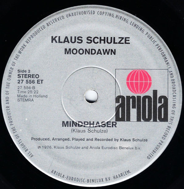 Klaus Schulze - Moondawn (LP Tweedehands)