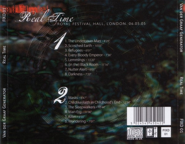 Van Der Graaf Generator - Real Time (Royal Festival Hall) (CD Tweedehands)