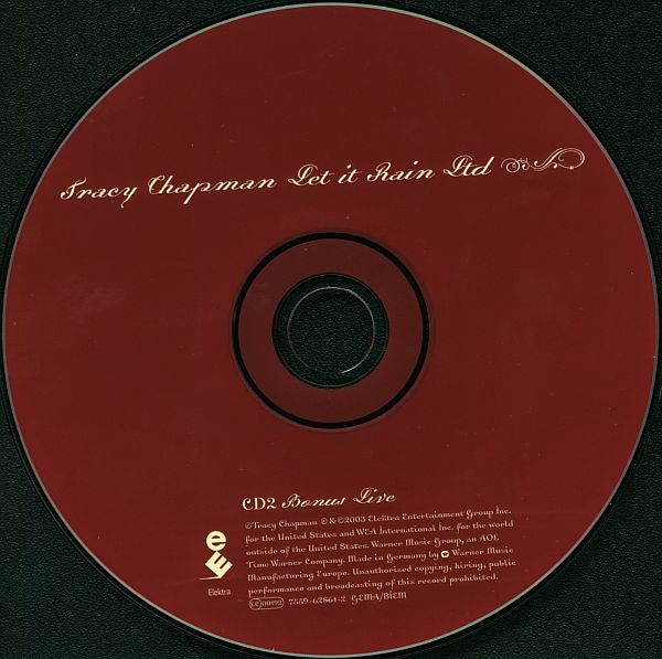Tracy Chapman - Let It Rain (CD) - Discords.nl