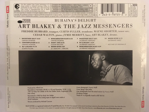 Art Blakey & The Jazz Messengers - Buhaina's Delight (CD Tweedehands)