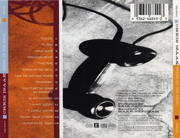 Chris Isaak - Speak Of The Devil (CD Tweedehands) - Discords.nl