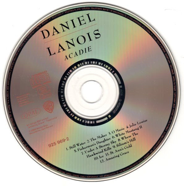 Daniel Lanois - Acadie (CD Tweedehands)