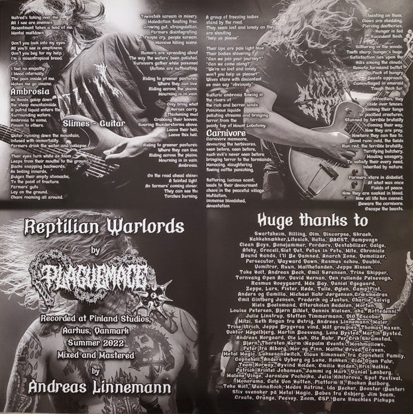 Plaguemace - Reptilian Warlords (LP Tweedehands)