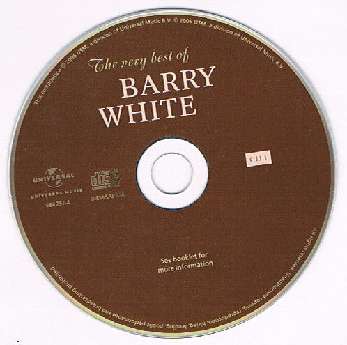 Barry White - The Very Best Of Barry White (CD)