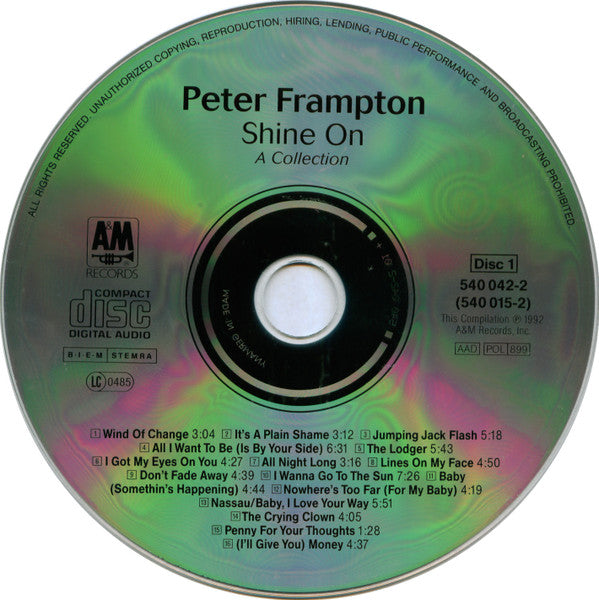 Peter Frampton - Shine On (A Collection) (CD Tweedehands)