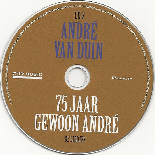 André van Duin - 75 Jaar Gewoon André (CD)