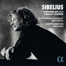 Santtu Rouvali -matias / Gothenburg Symphony Orchestra - Sibelius: symphonies nos. 3 & 5 pohjola's daughter (CD) - Discords.nl