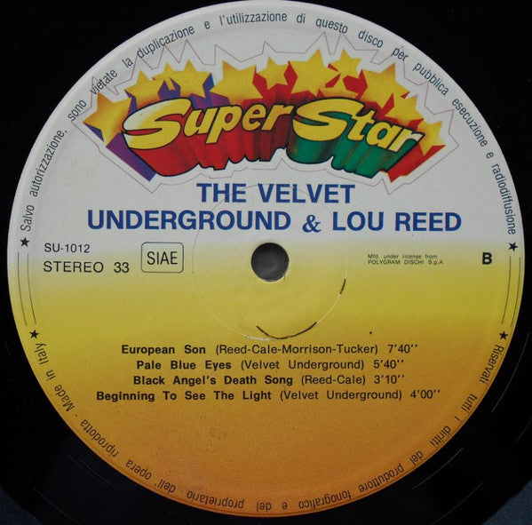 Lou Reed & Velvet Underground, The - The Velvet Underground & Lou Reed (LP Tweedehands)