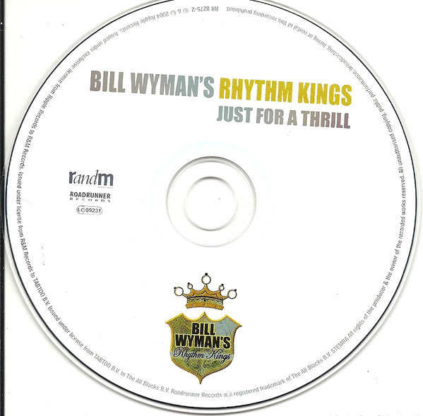 Bill Wyman's Rhythm Kings - Just For A Thrill (CD Tweedehands)