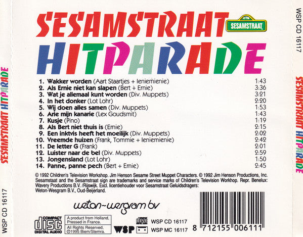 Sesamstraat - Sesamstraat Hitparade (CD)