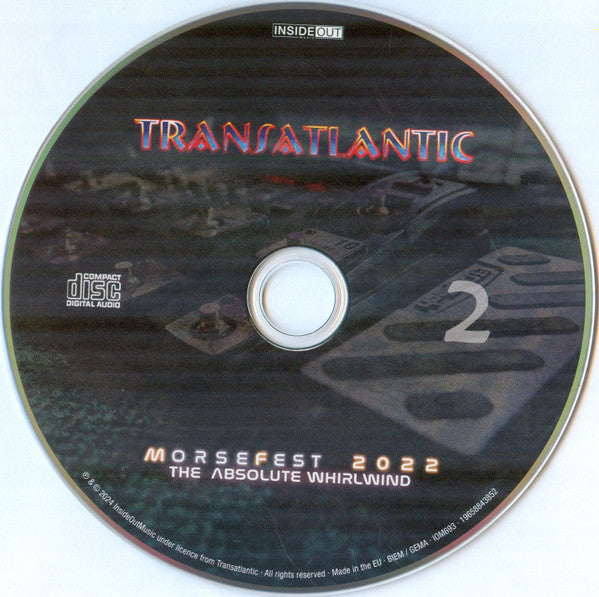 TransAtlantic - Morsefest 2022 (The Absolute Whirlwind) (CD) - Discords.nl