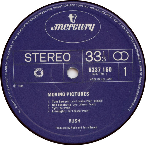 Rush - Moving Pictures (LP Tweedehands)