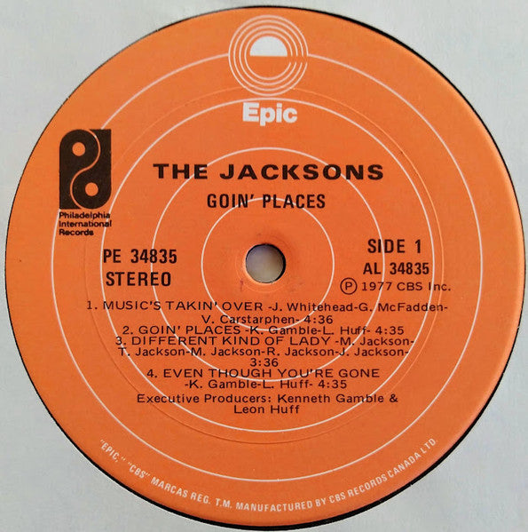 Jacksons, The - Goin' Places (LP Tweedehands)