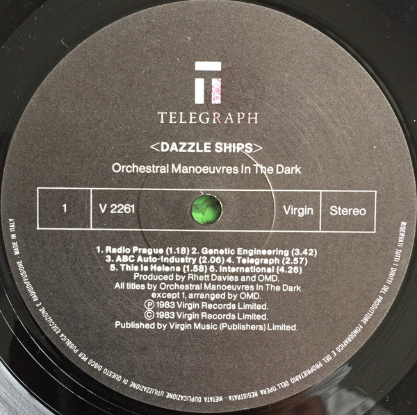 Orchestral Manoeuvres In The Dark - Dazzle Ships (LP Tweedehands)
