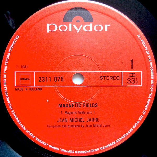 Jean-Michel Jarre - Magnetic Fields (LP Tweedehands)