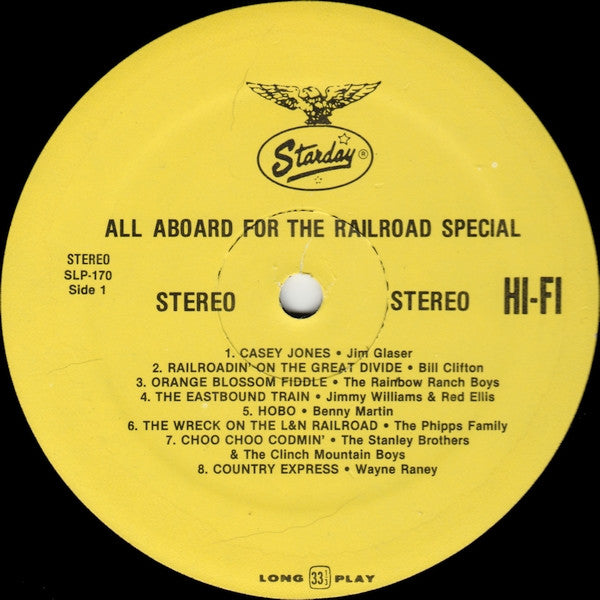 Various - All Aboard! For The Railroad Special (LP Tweedehands) - Discords.nl